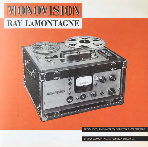 Signed Autographed - Ray Lamontagne – Monovision - New LP Record 2020 RCA USA Vinyl - Pop Rock / Soft Rock / Indie