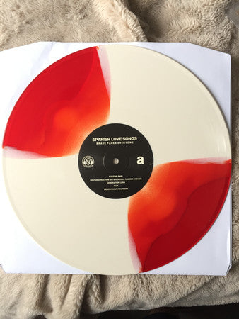 Spanish Love Songs - Brave Faces Everyone - Mint- LP Record 2020 Pure Noise Bone & Blood Red ButterflyVinyl - Rock / Punk - Shuga Records