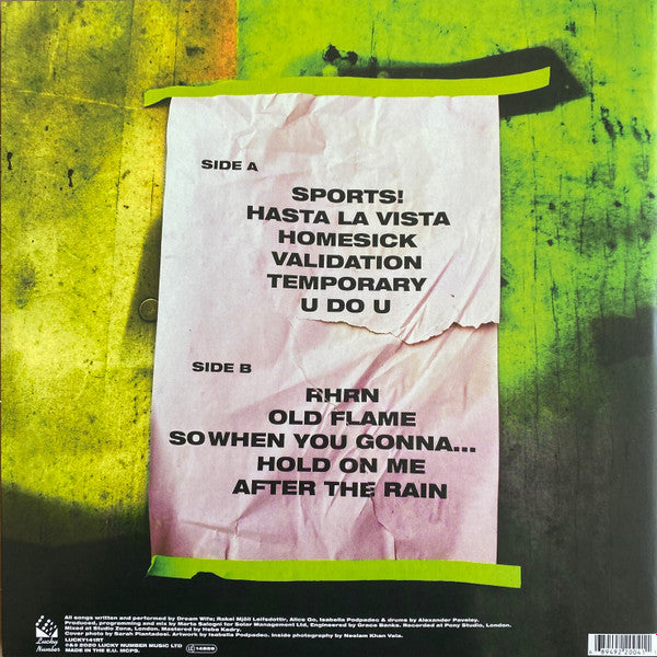 Dream Wife - So When You Gonna... New LP Record 2020 Lucky Number Rough Trade Exclusive Green/Yellow Split Vinyl, OBI, CD - Indie Rock - Shuga Records
