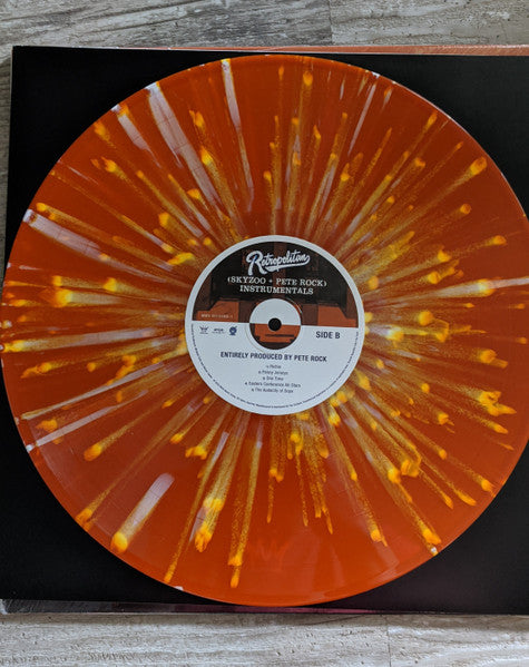 Skyzoo + Pete Rock - Retropolitan (Instrumentals) - New LP Record Store Day 2020 Mello Music Orange & White Splatter Vinyl - Hip Hop - Shuga Records
