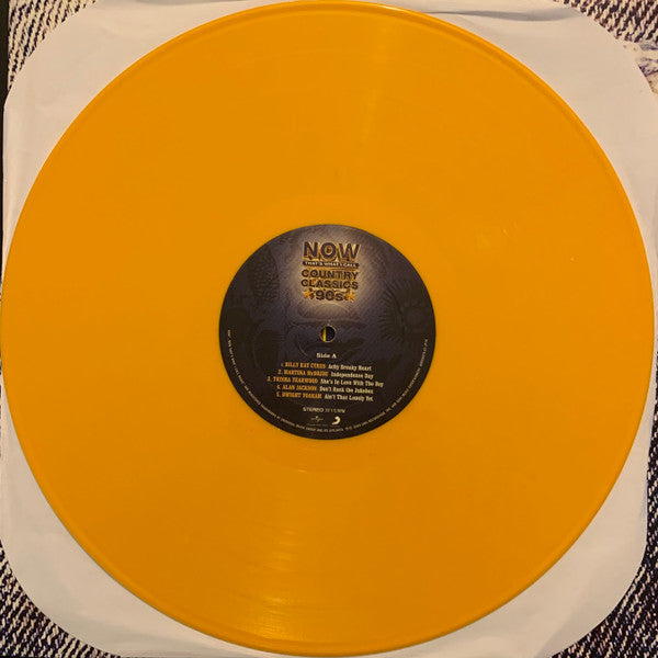 Various  - NOW That's What I Call Country Classics 90s - New 2 LP Record 2020 UMG Sony Yellow Vinyl - Country / Honky Tonk - Shuga Records