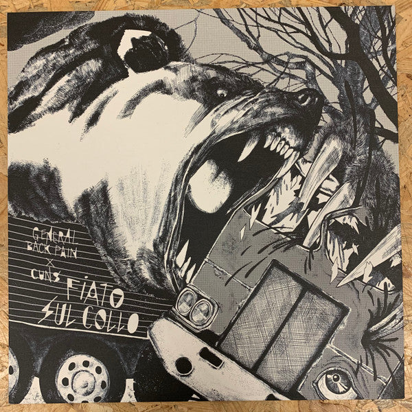 GeneralBackPain + Cuns - Fiato Sul Collo - New (opened to verify color) LP Record 2020 Tuff Kong Italy Blue / Clear / Cyan Vinyl & Numbered - Hip Hop - Shuga Records