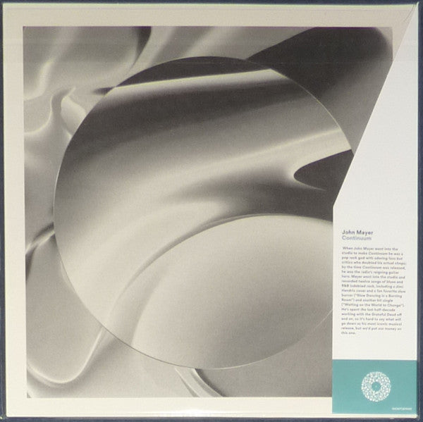 John Mayer - Continuum (2006) - New 2 LP Record 2020 Vinyl Me Please Turquoise Vinyl - Alternative Rock / Blues Rock - Shuga Records