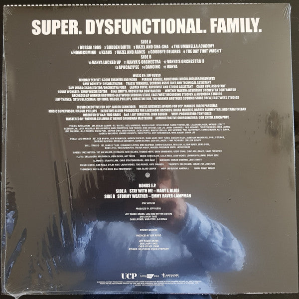 (DAMAGED COVER) Jeff Russo - The Umbrella Academy - New LP Record 2021 Lakeshore Vanya White Vinyl & 7" - Soundtrack / Netflix - Shuga Records