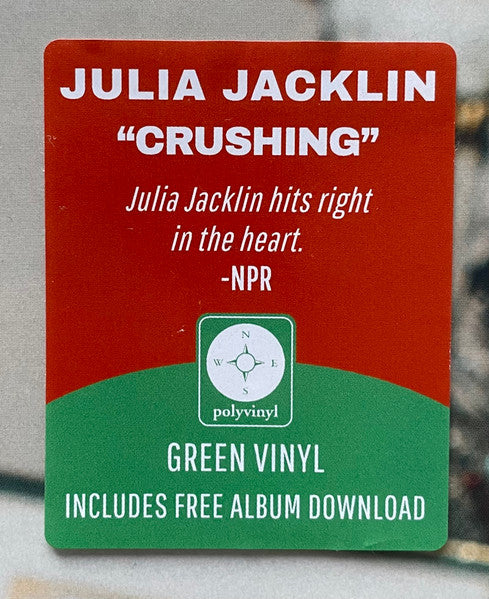 Julia Jacklin ‎– Crushing - New LP Record 2019 Polyvinyl 180 gram Green Vinyl & Download - Indie Rock