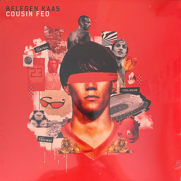 Cousin Feo x Northlake - Belegen Kaas - New LP Record 2020 Copenhagen Crates Denmark Orange Vinyl & Numbered - Hip Hop - Shuga Records