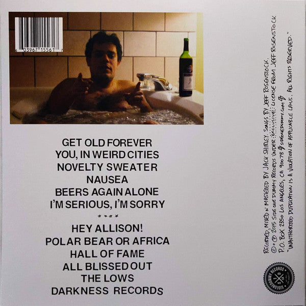 Jeff Rosenstock - We Cool? (2015) - Mint- LP Record 2020 SideOneDummy Vinyl - Punk / Rock - Shuga Records