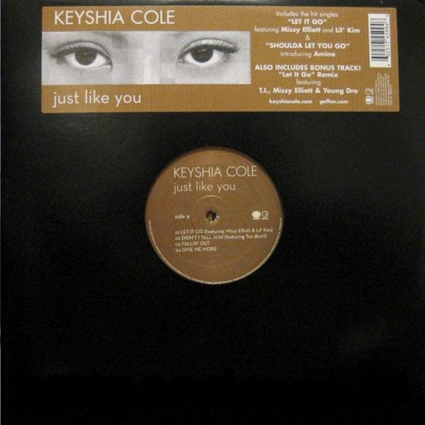 Keyshia Cole - Just Like You - Mint- 2 LP Record 2007 Geffen USA 