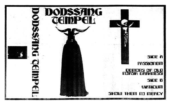 Dodssang Tempel - Dodssang Tempel - New Cassette 2020 Deathbed Tape - Noise / Industrial - Shuga Records
