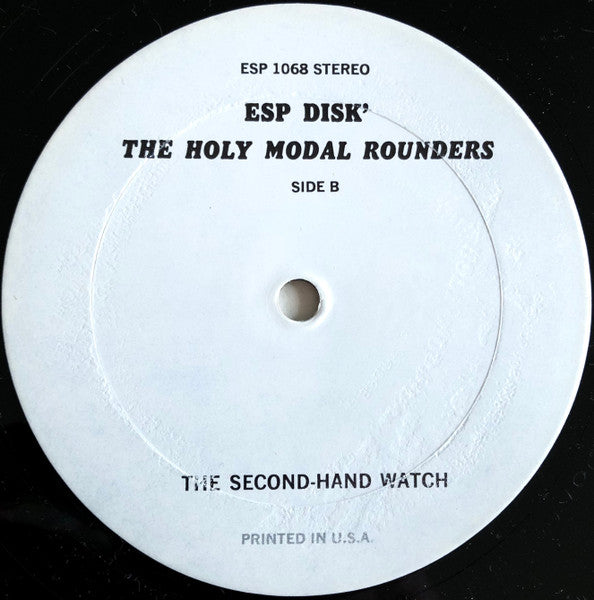 The Holy Modal Rounders - Indian War Whoop - VG+ LP Record 1967 ESP-Disk USA Original Vinyl - Psychedelic Rock / Avantgarde / Blues / Folk - Shuga Records