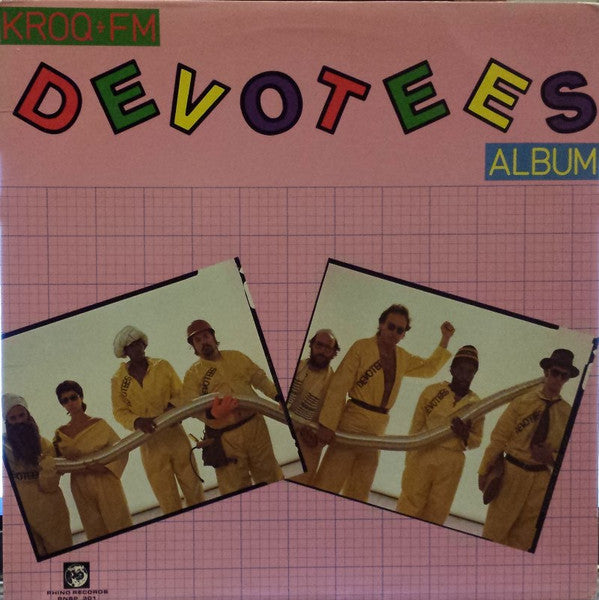 Various - KROQ-FM Devotees Album - LP Record 1979 Rhino USA Vinyl - Pop Rock / New Wave / Experimental - Shuga Records