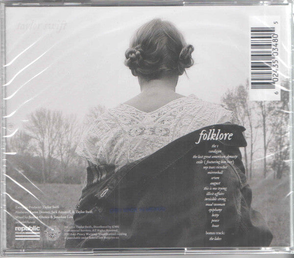 Taylor Swift - Folklore - New CD Album 2020 Republic Europe RARE Deluxe  "In The Trees" Version - Indie Rock / Indie Pop
