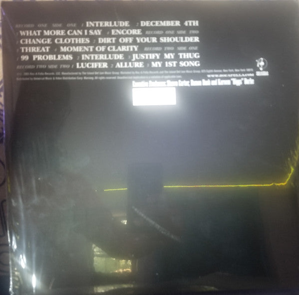 Jay-Z - The Black Album (2003) - Mint- 2 LP Record 2006 Roc-A-Fella USA Vinyl - Hip Hop - Shuga Records