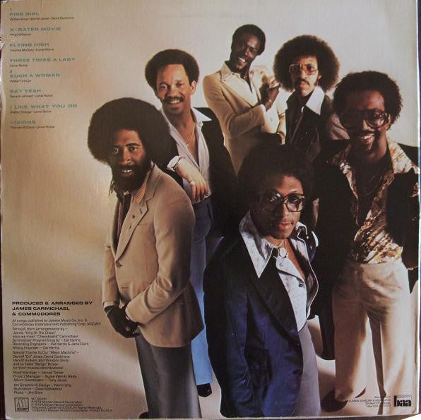 Commodores - Natural High - VG+ LP Record 1978 Motown USA Vinyl & Insert - Soul / Funk - Shuga Records
