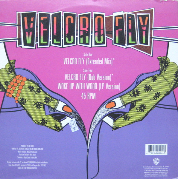 ZZ Top - Velcro Fly / Woke Up With Wood - Mint- 12" Single Record 1986 Warner USA Vinyl - Pop Rock - Shuga Records