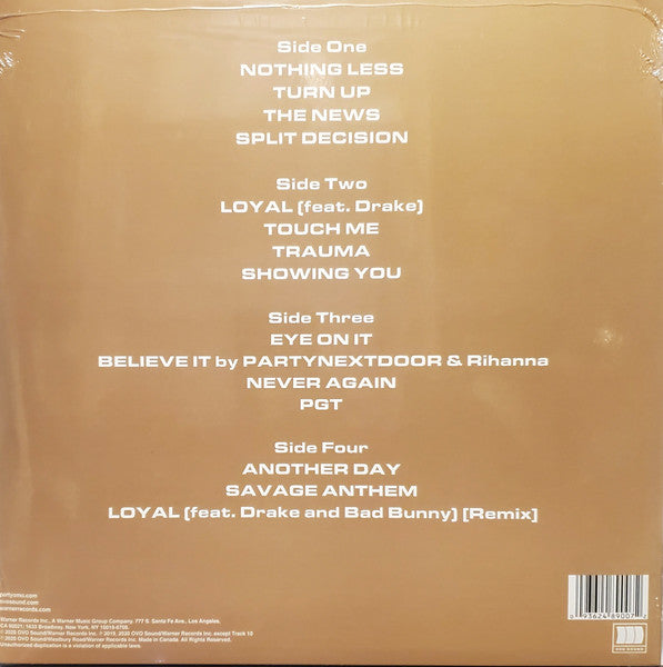 PARTYNEXTDOOR - Partymobile - Mint- 2 LP Record 2020 OVO Sound USA Black Vinyl & Insert - Hip Hop / R&B - Shuga Records