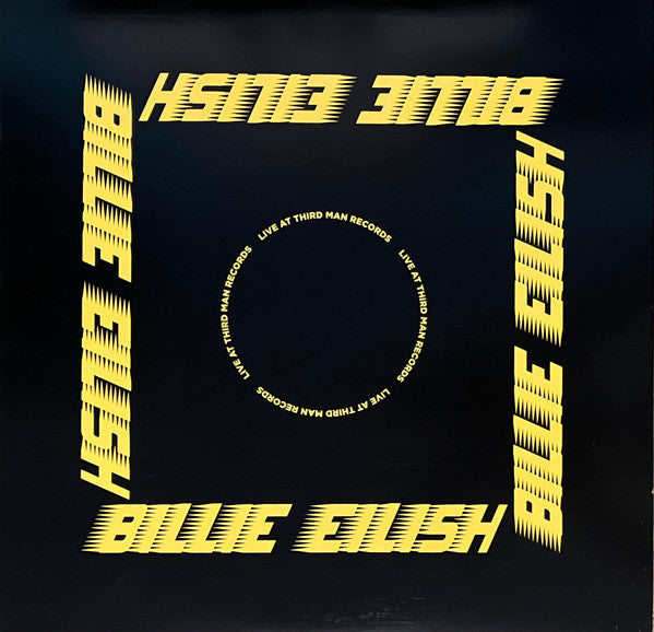 Billie Eilish - Live At Third Man Records (2019) - Mint- LP Record Store Day 2020 Third Man Blue Vinyl & Poster - Indie Pop - Shuga Records