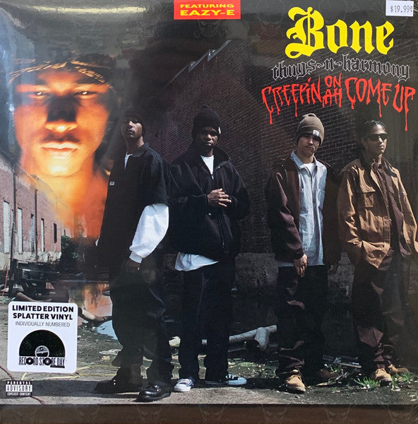Bone Thugs-N-Harmony - Creepin' On Ah Come Up (1994) - New EP Record Store Day 2020 Ruthless RSD Red & Yellow Splatter Vinyl - Hip Hop - Shuga Records