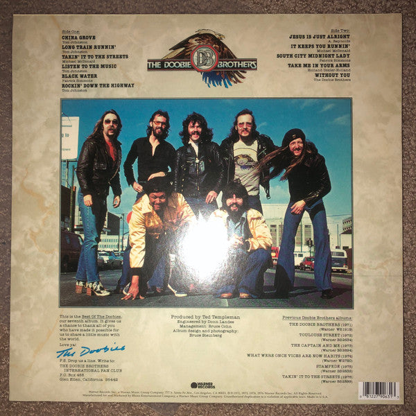 The Doobie Brothers - Best Of The Doobies (1976) - Mint- LP Record 2020 Warner Walmart USA Coke Bottle Green Vinyl - Rock & Roll / Soft Rock - Shuga Records