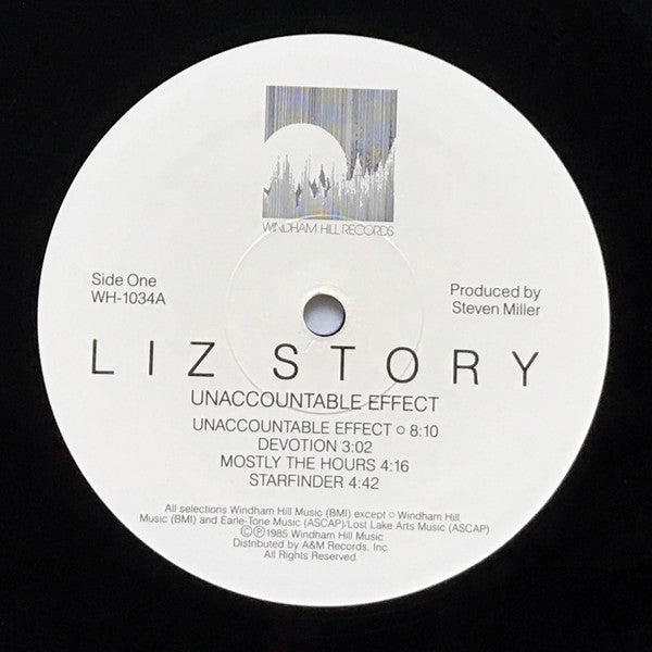 Liz Story - Unaccountable Effect - Mint- LP Record 1985 Windham USA Vinyl - Jazz / New Age / Space-Age - Shuga Records