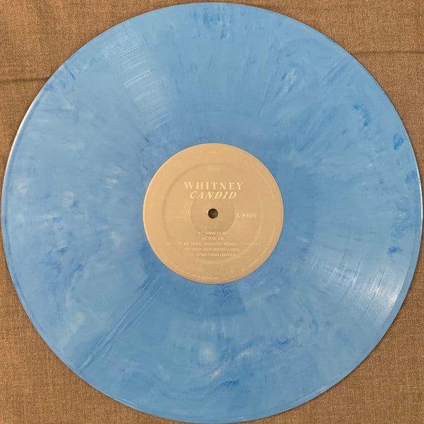 Whitney - Candid - Mint- LP Record 2020 Secretly Canadian Shuga Records Exclusive Blue Dream Splash Vinyl - Indie Rock / Covers - Shuga Records