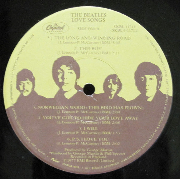 The Beatles - Love Songs - VG 2 LP Record 1977 Capitol USA Vinyl, Book & Matching Inner Sleeves - Pop Rock & Rock & Roll - Shuga Records