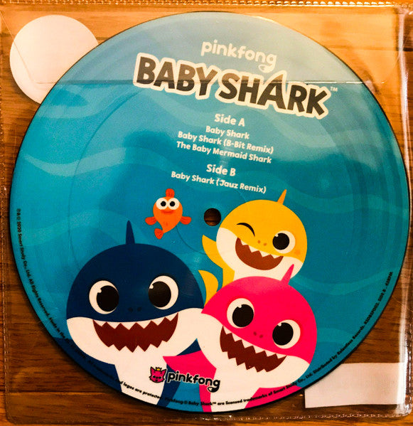 Pinkfong – Baby Shark - New 7 Single Record Store Day 2020 Picture Di–  Shuga Records