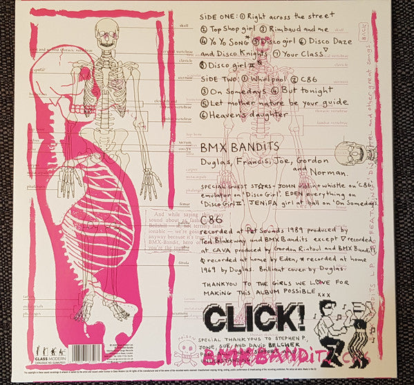 BMX Bandits - C86 (1990) - Mint- LP Record Store Day 2020 UK White Vinyl - Indie Pop / Indie Rock - Shuga Records