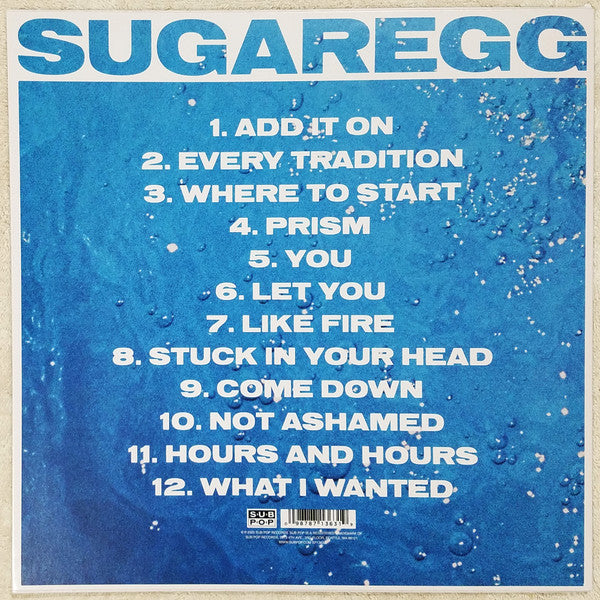 Bully - Sugaregg - VG+ LP Record 2020 Sub Pop Yellow Vinyl - Indie Rock