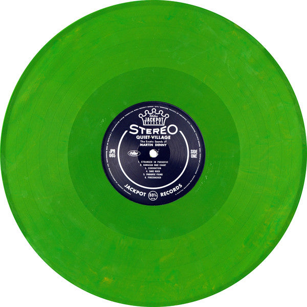 Martin Denny - Quiet Village The Exotic Sounds Of Martin Denny (1959) - New LP Record 2020 Jackpot Lime Green Vinyl - Exotica / Jazz / Tiki / Pacific - Shuga Records
