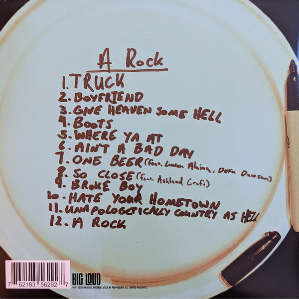 Hardy - A Rock - New (opened to confirm color) LP Record 2020 Big Loud USA Grenn Marble Vinyl - Country / Country Rock - Shuga Records