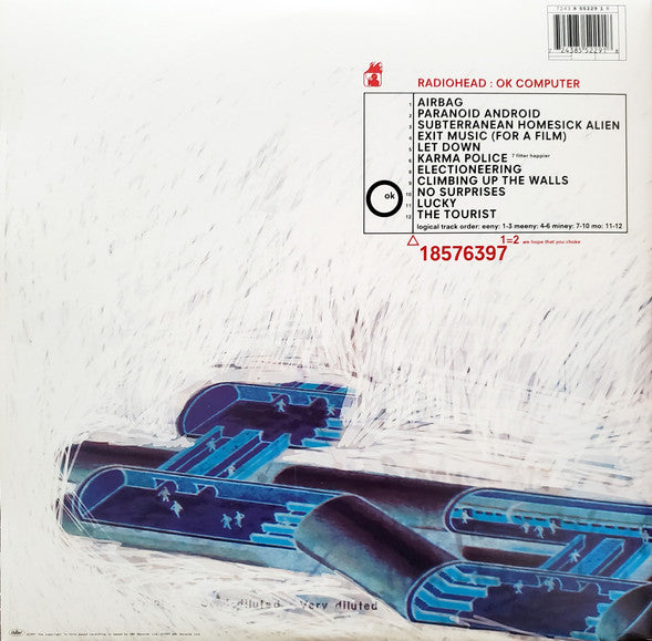 Radiohead ‎– OK Computer (1997) - Mint- 2 LP Record 2008 Capitol 180 gram Vinyl - Alternative Rock / Experimental