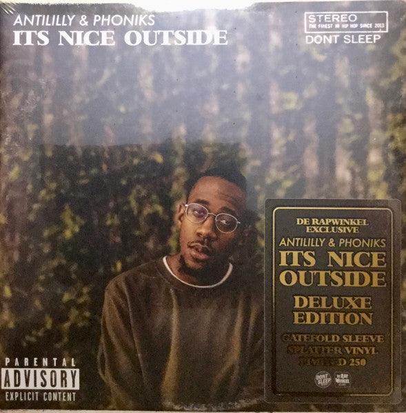 Antililly & Phoniks - It's Nice Outside (2017) - New 2 LP Record 2020 de Rap Winkel Don't Sleep Splatter Vinyl & Numbered - Hip Hop / Jazzy Hip-Hop - Shuga Records