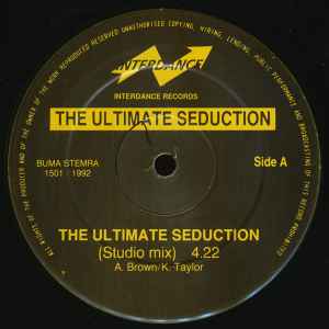 The Ultimate Seduction - The Ultimate Seduction - VG 12" Single Record 1992 Interdance Netherlands Vinyl - Techno - Shuga Records