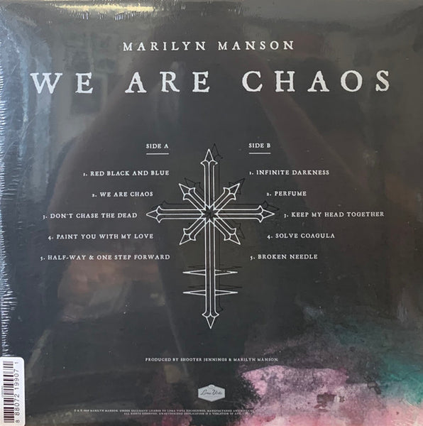 Marilyn Manson ‎- We Are Chaos - New LP Record 2020 Loma Vista USA Indie Exclusive Vinyl, Poster & Postcards - Alternative Rock / Industrial - Shuga Records