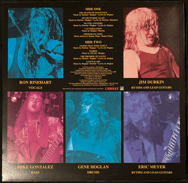 Dark Angel - Leave Scars (1989) - New LP Record 2020 Combat