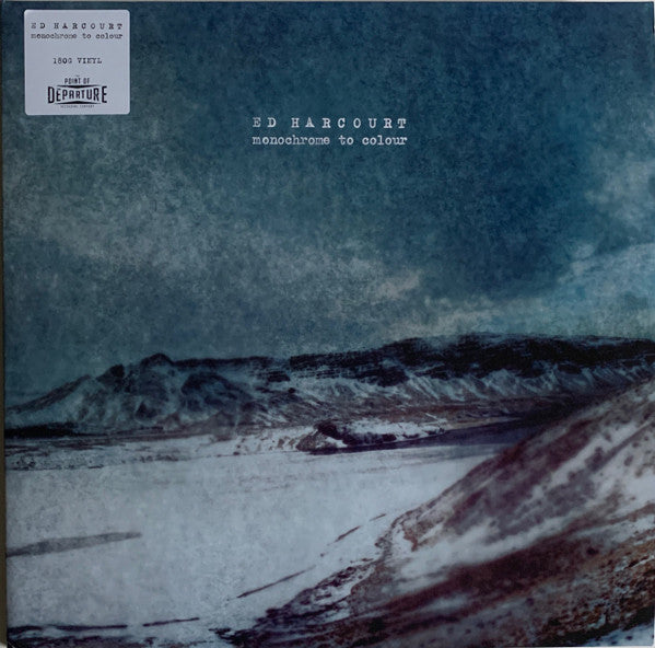 Ed Harcourt - Monochrome To Colour - Mint- 2 LP Record 2020 The Point Of Departure Recording Company Vinyl - Rock - Shuga Records