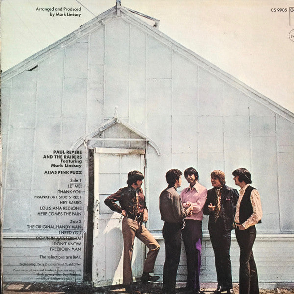 Paul Revere & The Raiders Alias Pink Puzz - VG+ LP Record 1969 Columbia USA Vinyl - Pop Rock / Classic Rock