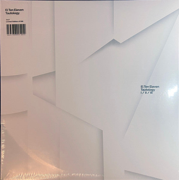 El Ten Eleven – Tautology - Mint- 3 LP Record 2020 Joyful Noise VIP-Edition Blue, Green, Red Vinyl - Post Rock / Experimental - Shuga Records