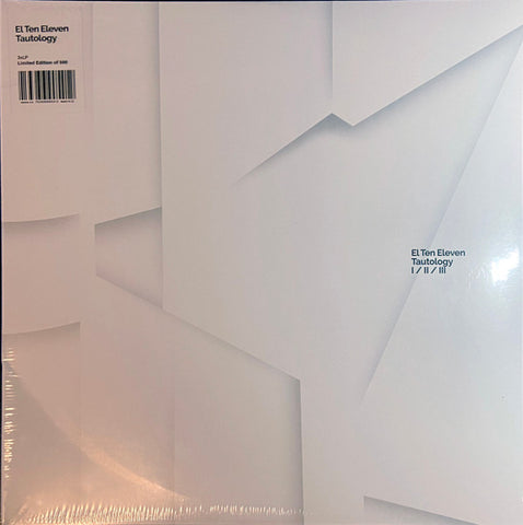 El Ten Eleven – Tautology - Mint- 3 LP Record 2020 Joyful Noise VIP-Edition Blue, Green, Red Vinyl - Post Rock / Experimental