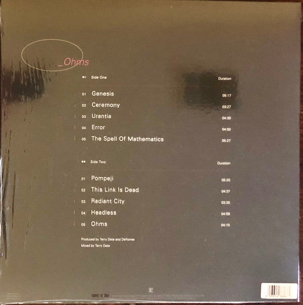 Deftones – _Ohms - New LP Record 2020 Reprise Indie Exclusive Gold Vinyl - Alternative Rock / Art Rock - Shuga Records