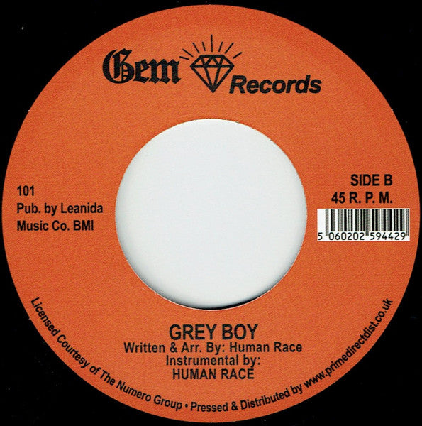 Human Race Human Race / Grey Boy (1971) - New 7" Single Record Store Day UK 2020 Gem UK RSD Vinyl - Funk - Shuga Records
