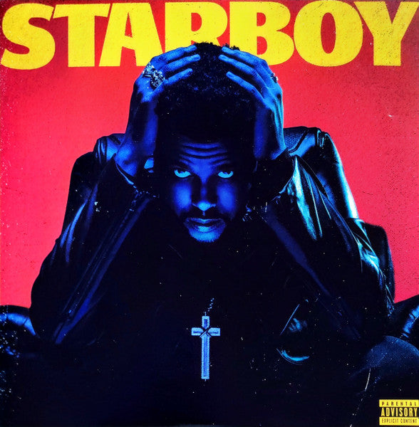 The Weeknd - Starboy - Mint- 2 LP Record 2020 XO Republic Target Exclusive Blue Vinyl - R&B / Hip Hop / Synth-pop - Shuga Records