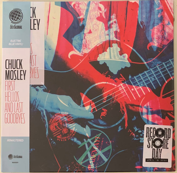 Chuck Mosley - First Hellos And Last Goodbyes - Mint- LP Record Store Day 2020 BlocGlobal Blue Vinyl & OBI - Rock