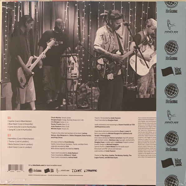 Chuck Mosley - First Hellos And Last Goodbyes - Mint- LP Record Store Day 2020 BlocGlobal Blue Vinyl & OBI - Rock