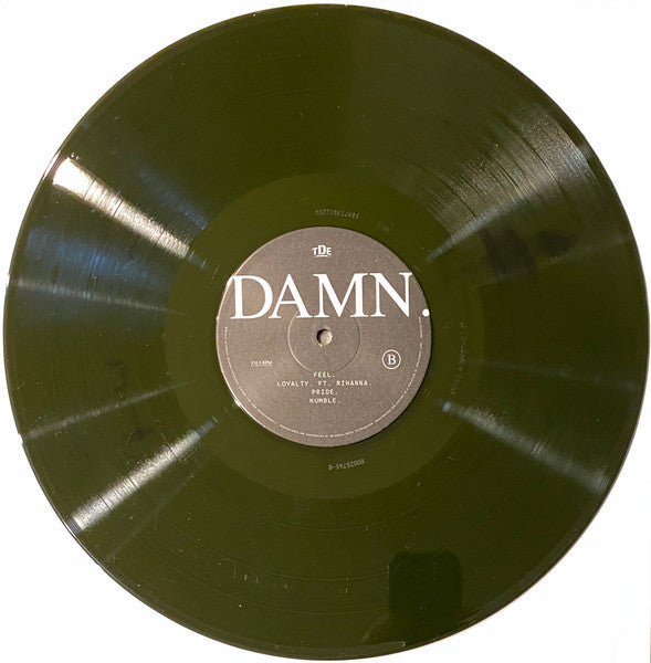 Kendrick Lamar - Damn. (2017) - New 2 LP Record 2020 Top Dawg Target Exclusive Forest Green 180 gram Vinyl - Hip Hop - Shuga Records