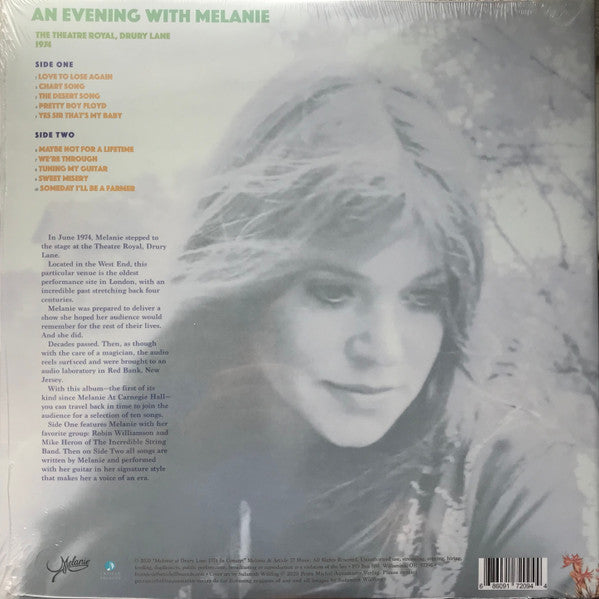 Melanie - 1974 London (Melanie Live At The Theatre Royal Drury Lane, London 1974) - New LP Record Store Day 2020 Neighborhood RSD Red Vinyl - Rock / Folk Rock - Shuga Records