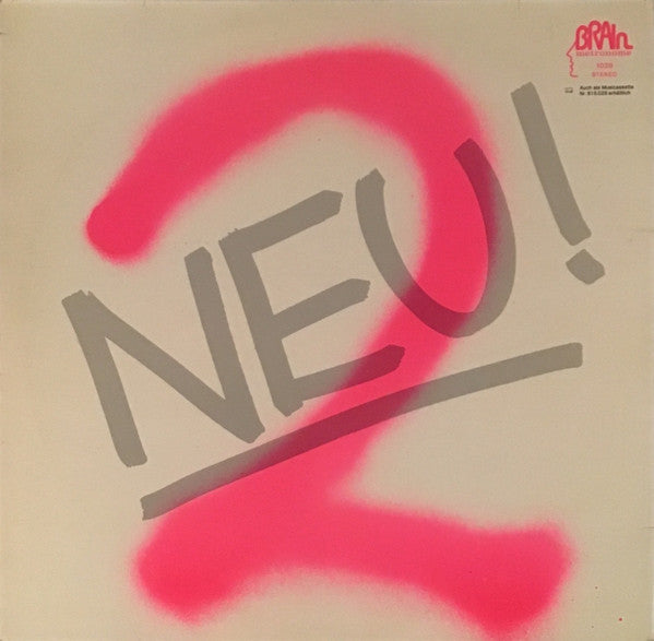Neu! - Neu! 2 - VG+ LP Record 1973 Brain Metronome Germany Original Vinyl - Krautrock / Experimental - Shuga Records
