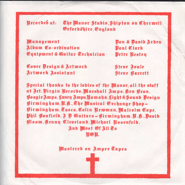 Black Sabbath - Born Again - Mint- LP Record 1983 Warner USA Original Vinyl & Matching Inner Sleeve - Heavy Metal / Hard Rock - Shuga Records