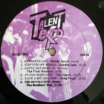 Various - First Annual Inner-City Talent Expo - Mint- LP Record 2016 Numero USA Vinyl & Newspaper Insert - Funk / Soul / Boogie - Shuga Records